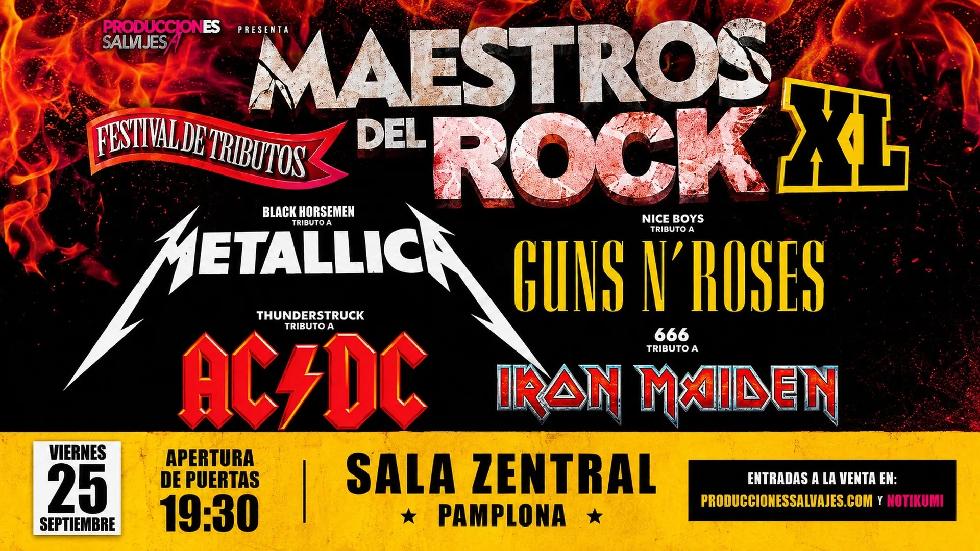 banner maestros del rock