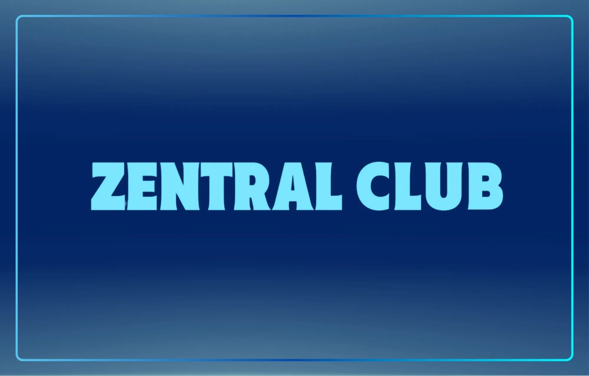 BANNER ZENTRAL CLUB