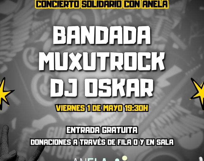 Cartel CONCIERTO SOLIDARIO