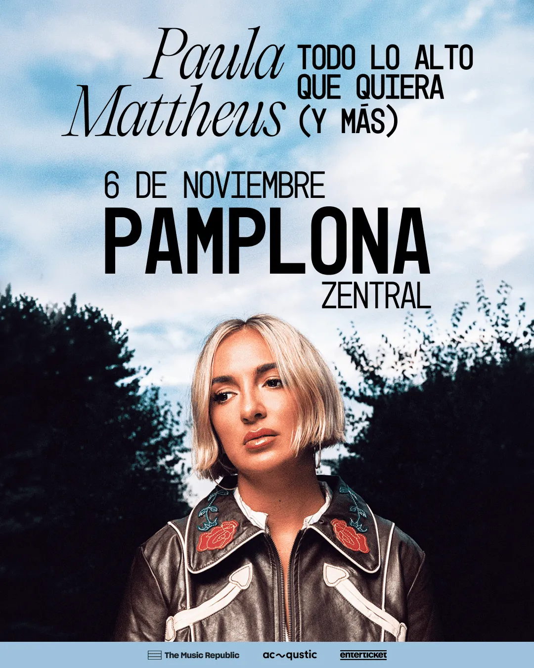 CARTEL PAULA MATTHEUS - PAMPLONA
