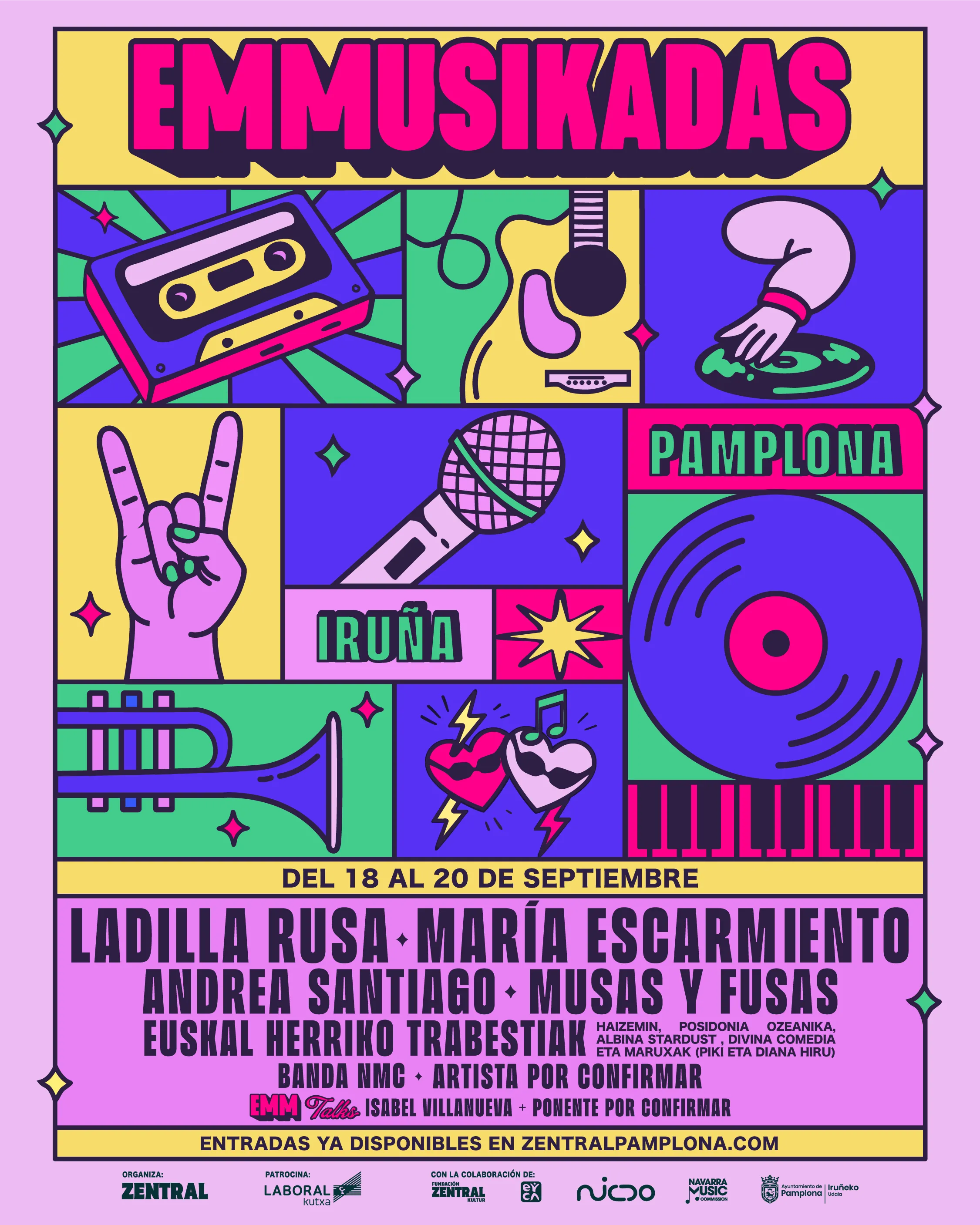 CARTEL EMMUSIKADAS